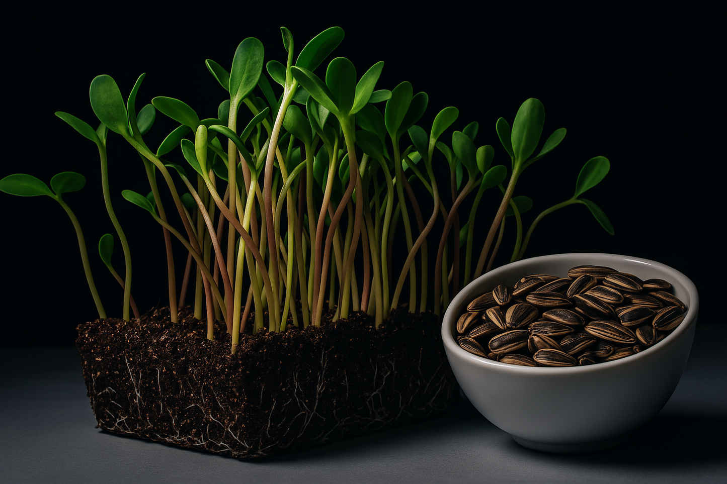 Sunflower Microgreens