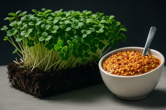 Wasabi Mustard Microgreens