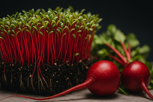 Beet Microgreens
