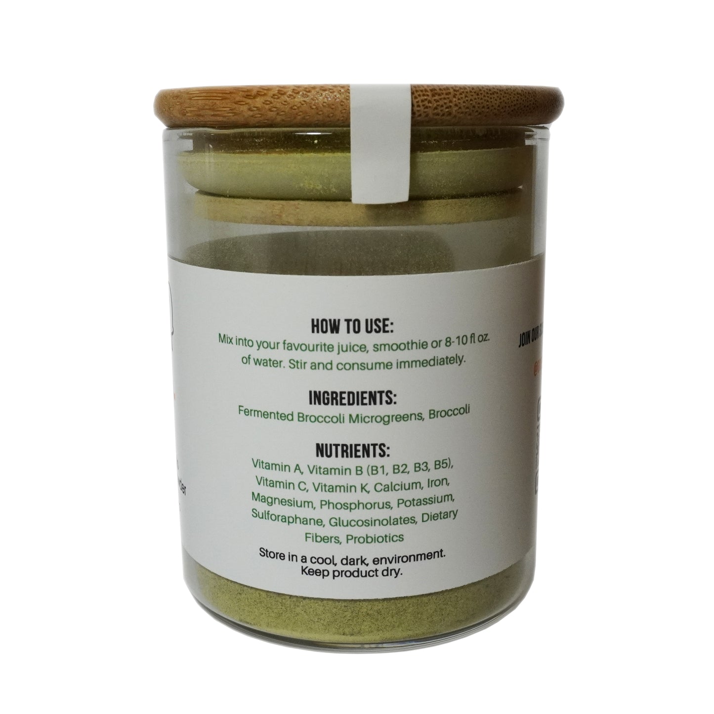 ge+ greens powder